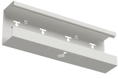 T-piece down 130/72 White RAL9003