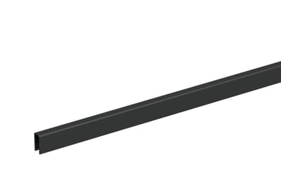 Ventilasjonsribbe Black RAL9017 2,5M