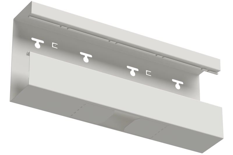 T-piece down 170/72 White RAL9003 (STA550053)