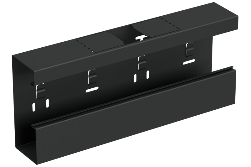 T-piece up 170/72 Black RAL9017 (STA550143)