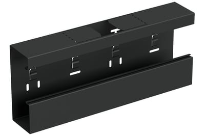 T-piece up 170/72 Black RAL9017