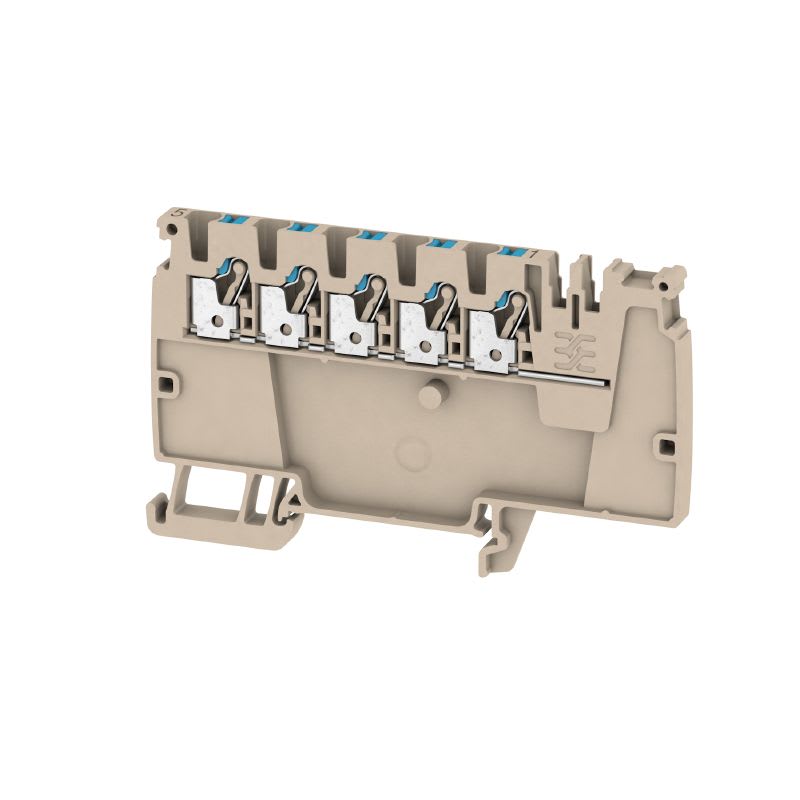 Weidmüller Modular distribution terminals, PUSH IN, 2 AAP12 2.5 LI BL