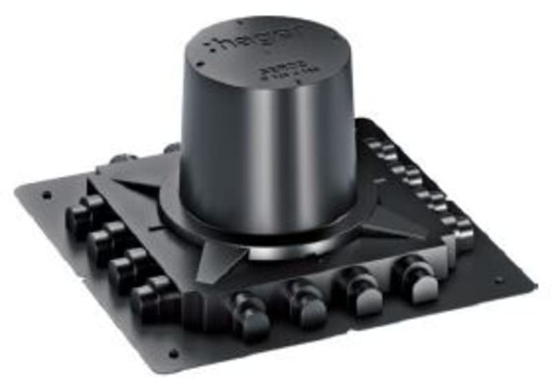 Hager Cast-In Template for BSR Floor Boxes, Ø120 mm, H=155 mm (SER02)