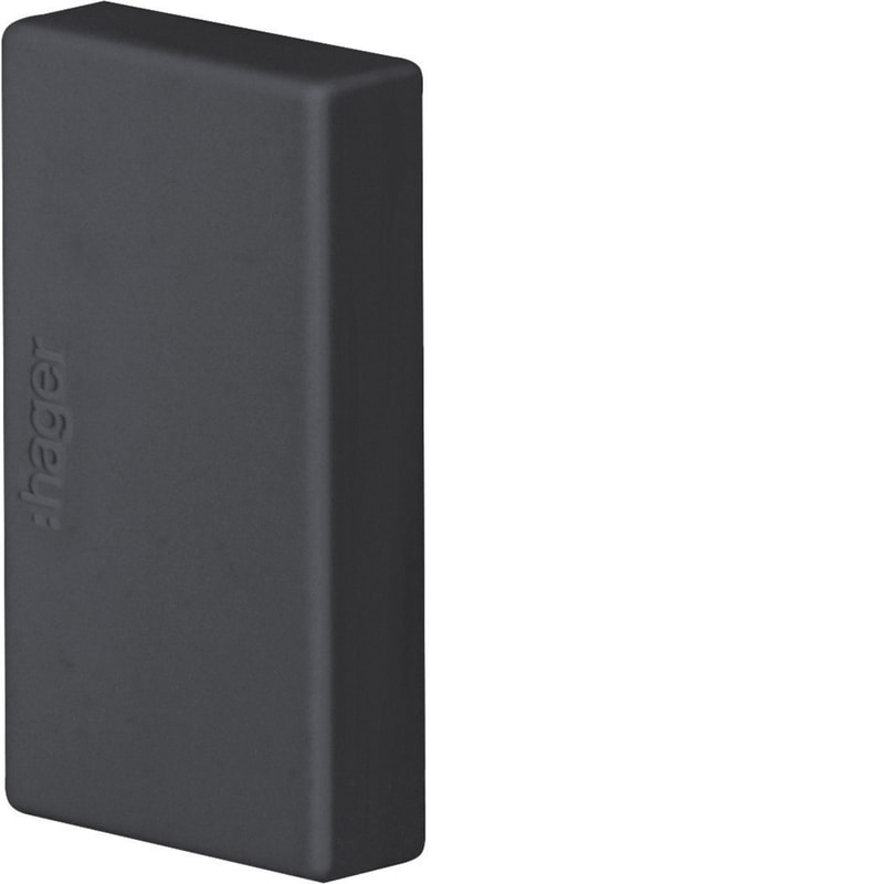 END COVER FOR LF 20X35 Black (LFF2003569011)