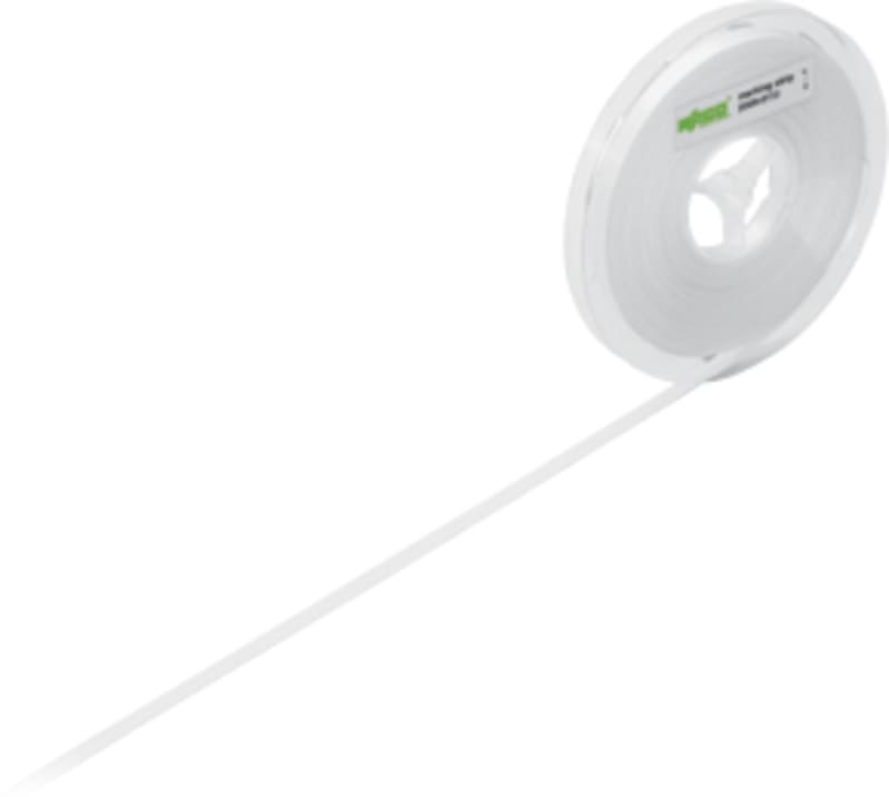 Marking strips; for Smart Printer; on reel; not stretchable; plain; snap-on type; white (2009-110)