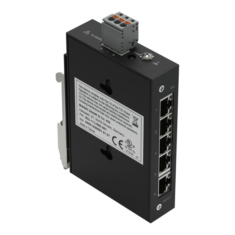 Industrial ECO-switch, 5-Port (852-111/000-001)