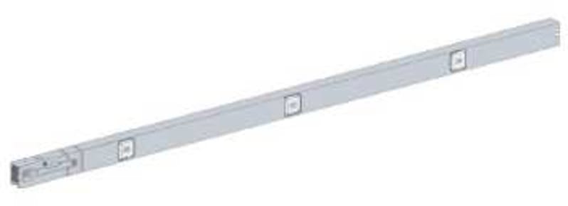 Schneider Electric Straight length, Canalis KBA, 25 A, 1 circuit 3L+N+PE, remote control circuit, 3 tap-off units, 3 m, white KBA25ED4303TW