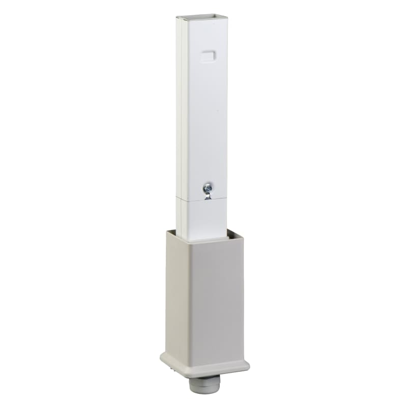 Emdetilkobl 40A Right-hand White (KBA40ABD4W)