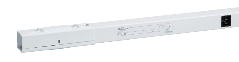 Schneider Electric Straight length, Canalis KBB, 25 A, 2 circuits 3L+N+PE, 5 tap-off units, 3 m, white KBB25ED44305W