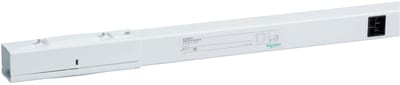 Schneider Electric Straight length, Canalis KBB, 40 A, 2 circuits 3L+N+PE and L+N+PE, 5 tap-off units, 3 m, white KBB40ED42305W