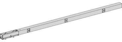 Schneider Electric Straight length, Canalis KBB, 40 A, 1 circuit 3L+N+PE, 3 tap-off units, 3 m, white KBB40ED4303W