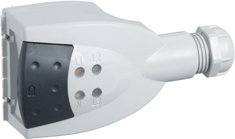 PLUG 4P+PE Fasevalg (KBC10DCB40)