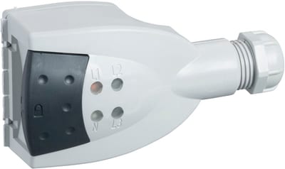 PLUG 4P+PE Fasevalg (KBC10DCB40)