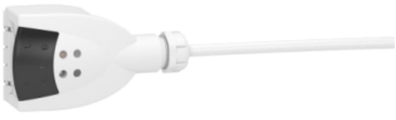 Schneider Electric Canalis - tap-off unit - 10A-PHASE selection - without protection - pre-wired KBC10DCC211