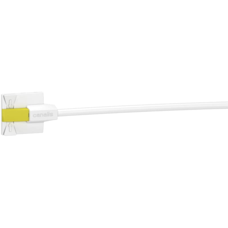 Schneider Electric Canalis - tap-off unit - 10A - fixed polarity - pre-wired - L2+N+PE - yellow KBC10DCS201
