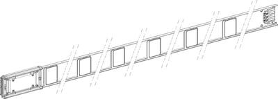 RAIL 63A 3M 6 Outlet