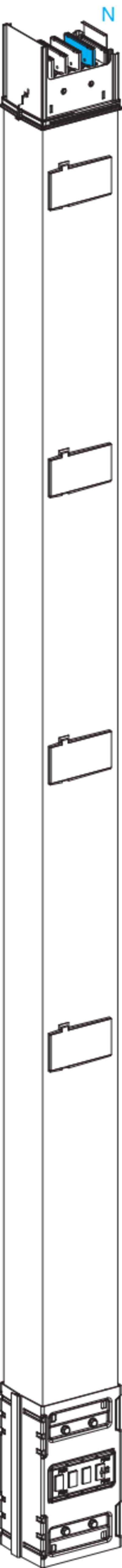 Ladders 1000A 2,5M 4 Outlet