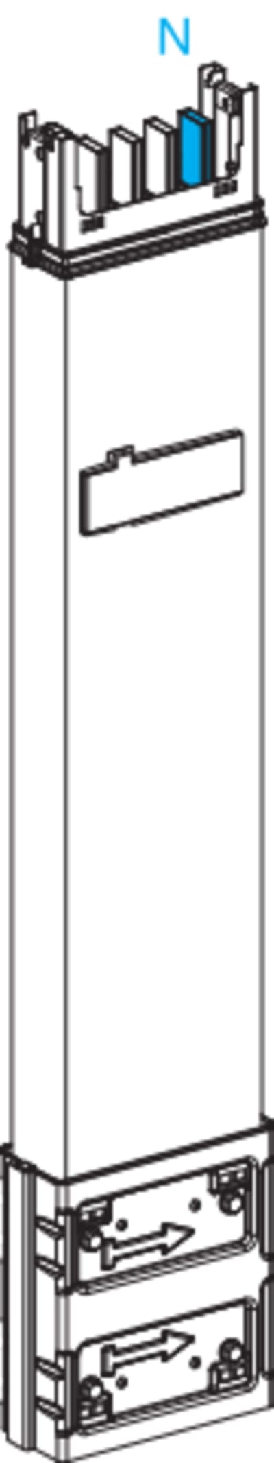 Ladders 400A 0,8M 1 Outlet