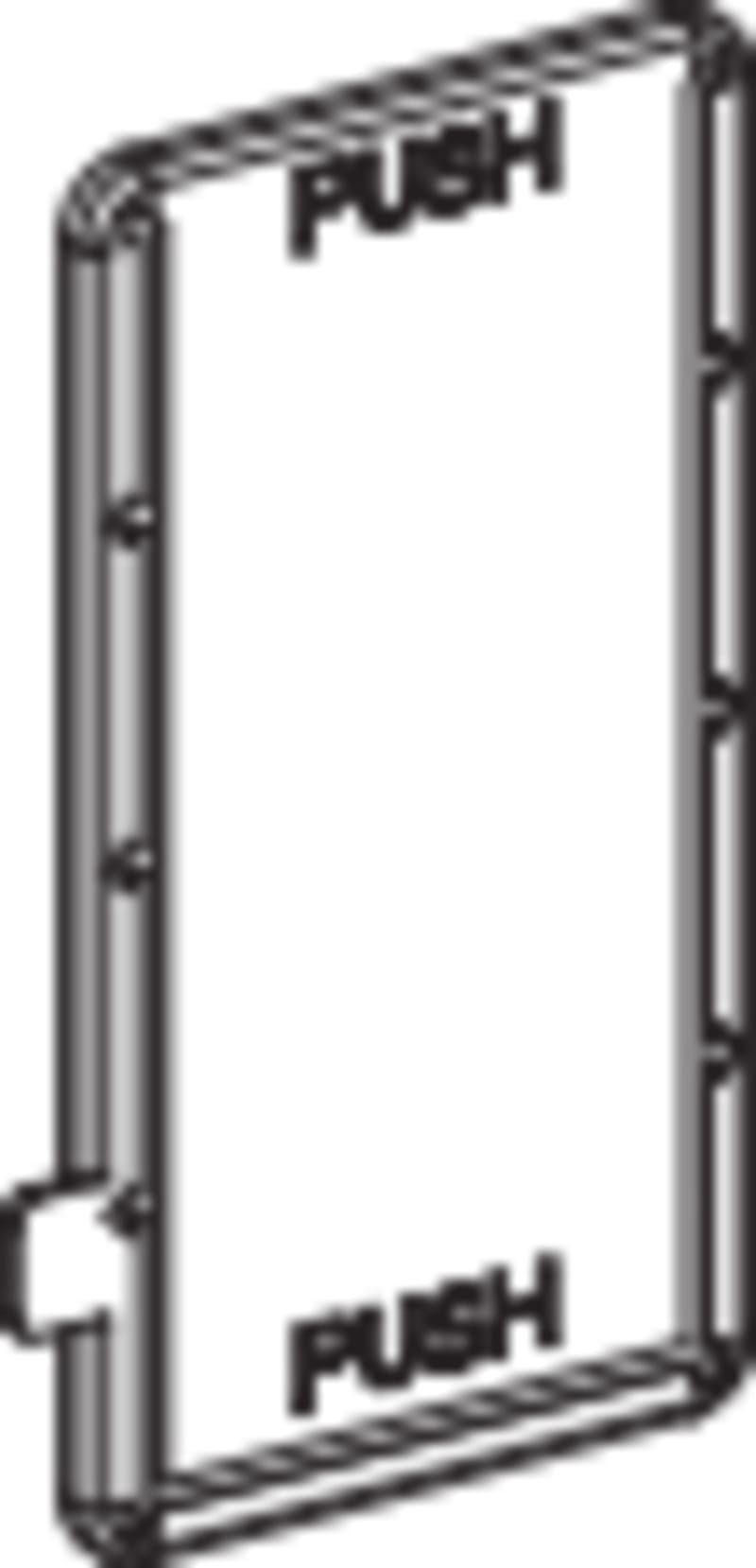 Cover Outletspunkt IP55 (KSB1000ZB1)