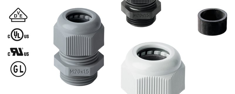 Nipple M25 (11-17) GREY Polyamide (50.625 PA7001)