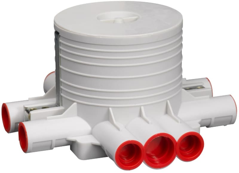 Schneider Electric IMT36341 Ceiling Junction Box TB77 77 mm 8+2 Entries