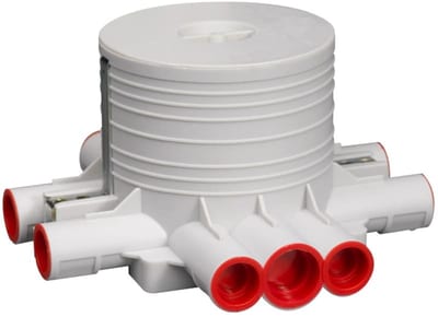 Schneider Electric IMT36341 Ceiling Junction Box TB77 77 mm 8+2 Entries