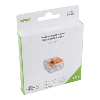 Wago Terminal block Blister (221-412/995-016)