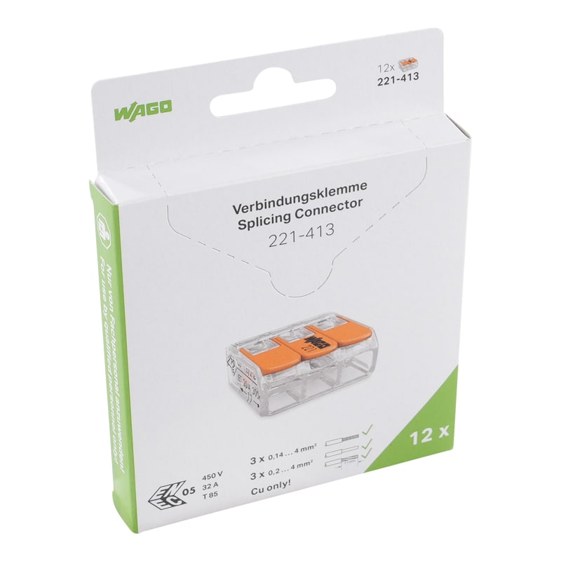 Wago Terminal block Blister (221-413/995-012)