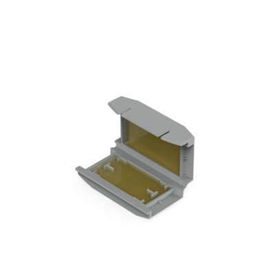 Gel box, 221 Series, max. 4 mm² connectors, Size 1