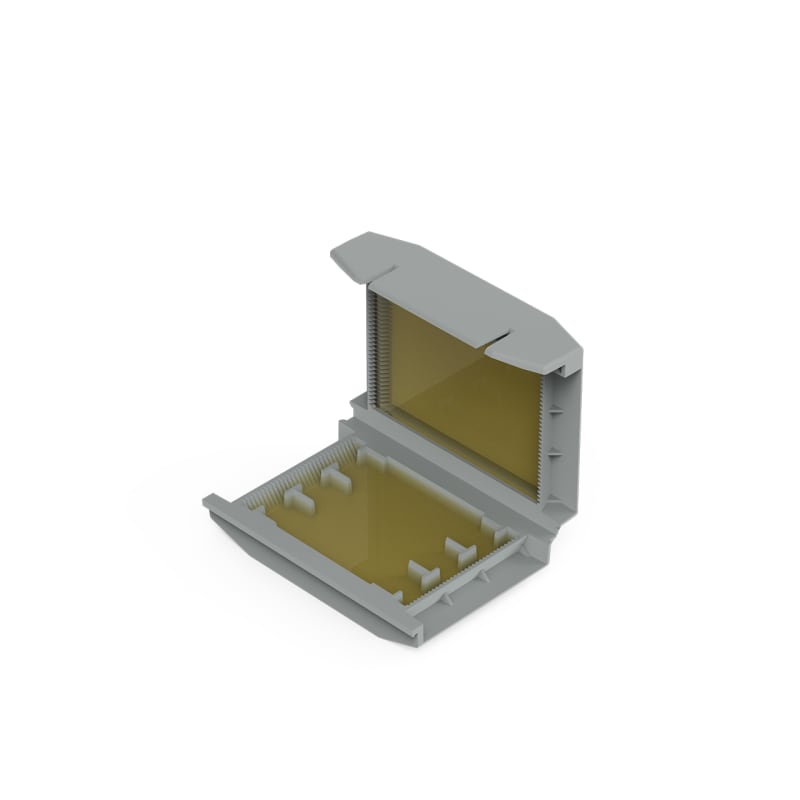 Gel box, 221 Series, max. 4 mm² connectors, Size 2 (207-1373)