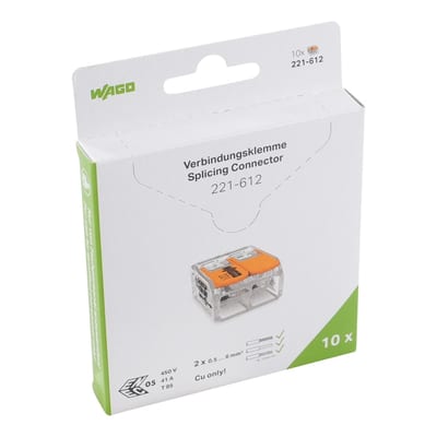 Wago Terminal block Blister (221-612/995-010)