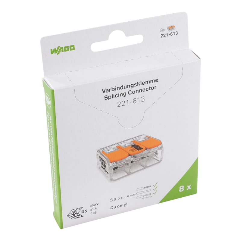 Wago Terminal block Blister (221-613/995-008)
