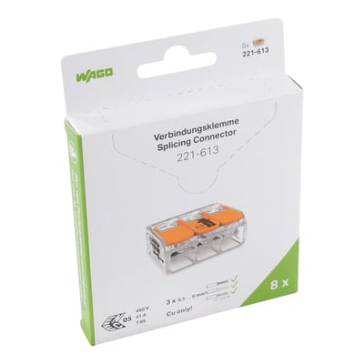 Wago Terminal block Blister (221-613/995-008)