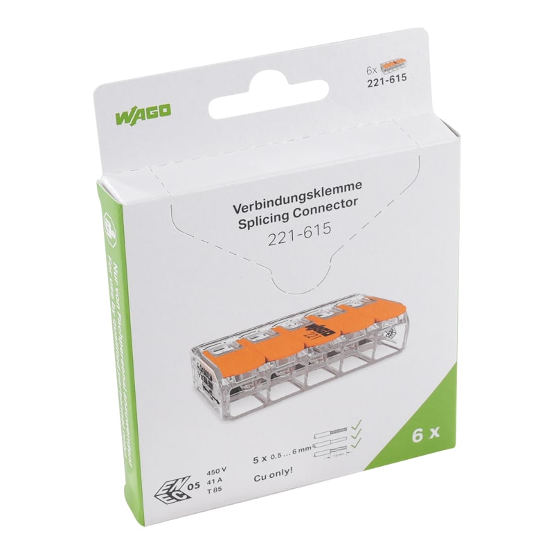 Wago Terminal block Blister (221-615/995-006)