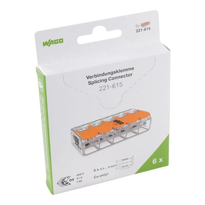 Wago Terminal block Blister (221-615/995-006)