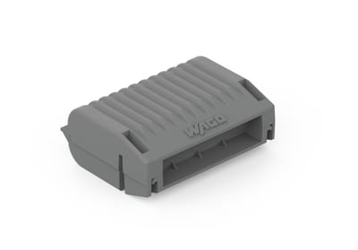 Gel box, 221, 2X73 Series, max. 4 mm² connectors, Size 2