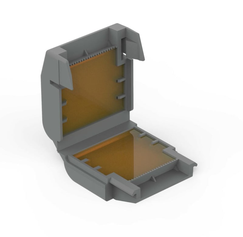 Gel box, 221 Series, max. 6 mm² connectors, Size 3 (207-1433)
