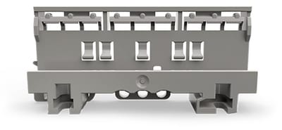 Mounting carrier, 221 Series - 6 mm², for DIN-35 rail mounting/screw mounting