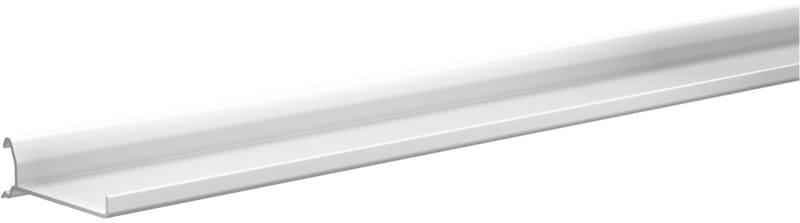 Schneider Electric OptiLine 45 OptiLine 70 - cable shelf - PVC (polyvinyl chloride) - white ISM10902