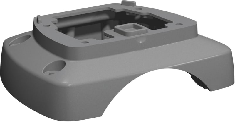 Schneider Electric OptiLine 45 - floor fixing - grey ISM20820