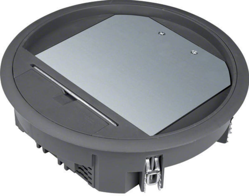 Floor Box VR06, 12mm cover, black (VR06129005)