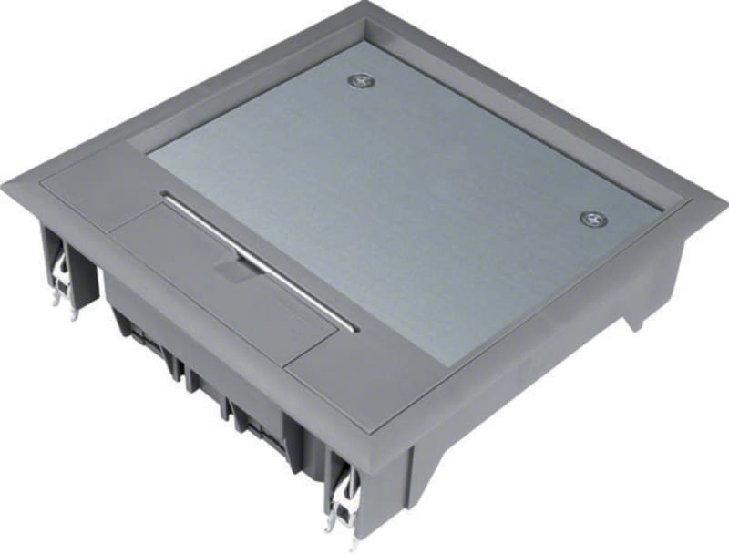 Floor Box VQ06, 12mm cover, grey (VQ06127011)