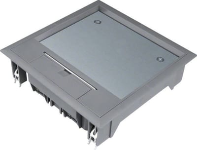 Floor Box VQ06, 12mm cover, grey