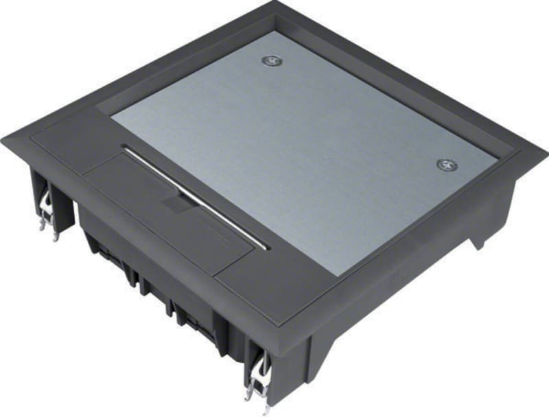 Floor Box VQ06, 12mm cover black (VQ06129005)