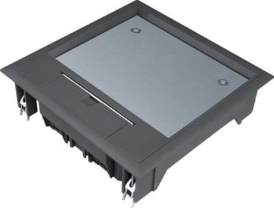 Floor Box VQ06, 12mm cover black