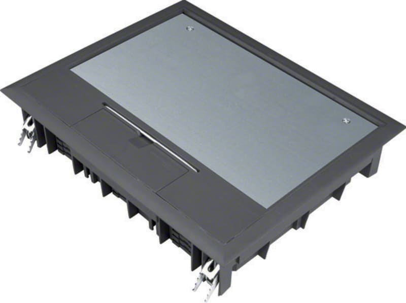 Floor Box VE09, 5mm cover, black (VE09059005)