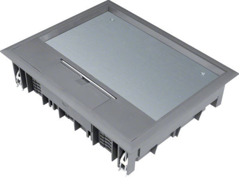 Floor Box VE09, 12mm cover, grey (VE09127011)