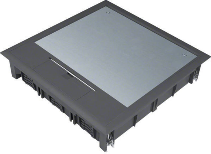 Floor Box VQ12, 12mm cover black (VQ12059005)