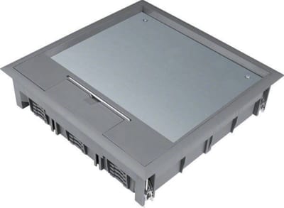 Floor Box VQ12, 12mm cover, grey