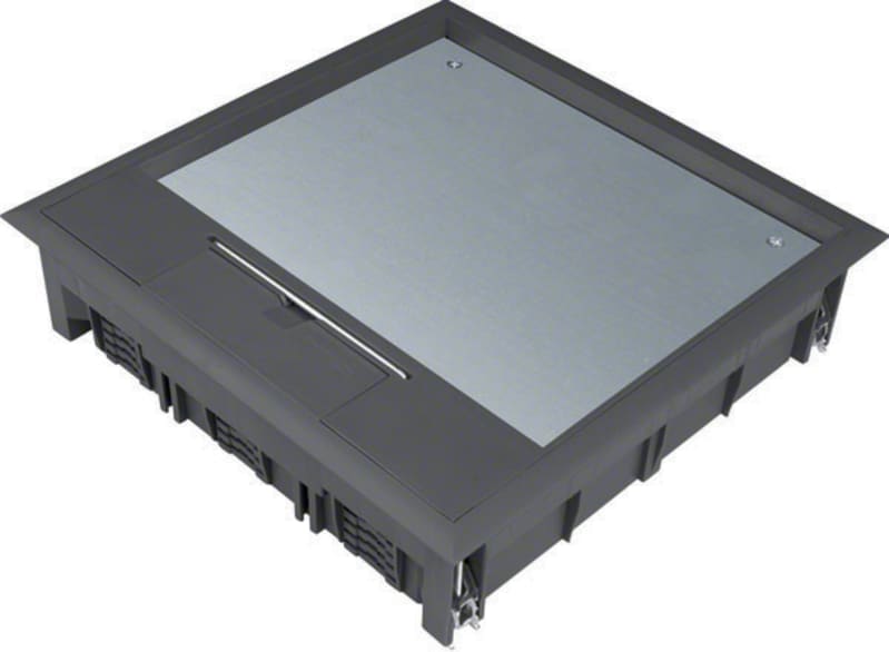 Floor Box VQ12, 12mm cover black (VQ12129005)